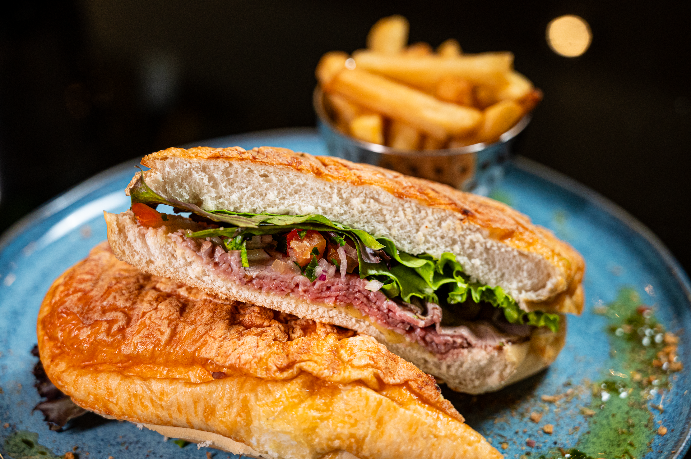 Sanduíche de Roast Beef